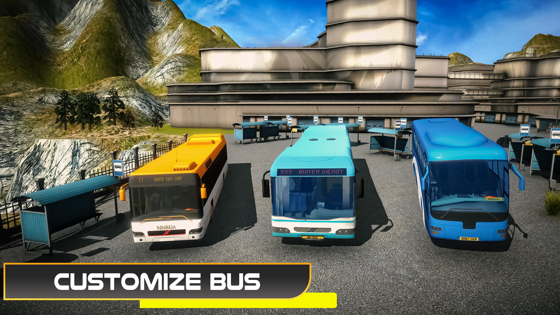 Cuplikan Layar Game Bus Simulator 2024