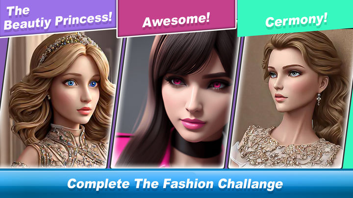 Jogo de vestir e maquiagem para meninas versão móvel andróide iOS