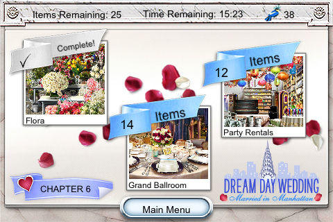 Dream Day Wedding: Married in Manhattan Game Screenshot