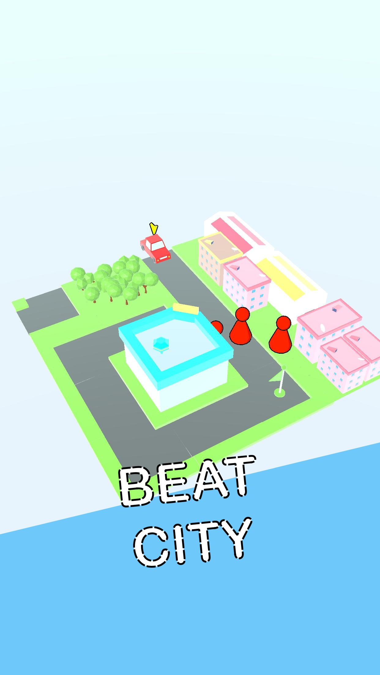 Cityscape Shifter Game Screenshot
