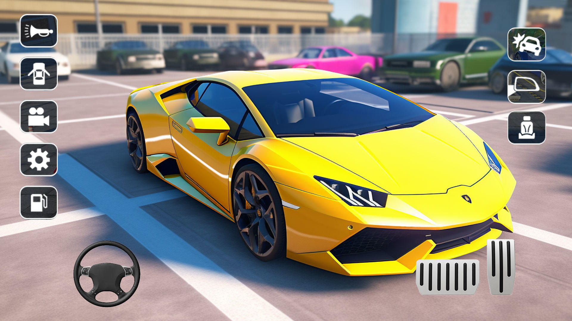Cuplikan Layar Game Car Parking 3d: car game 3d