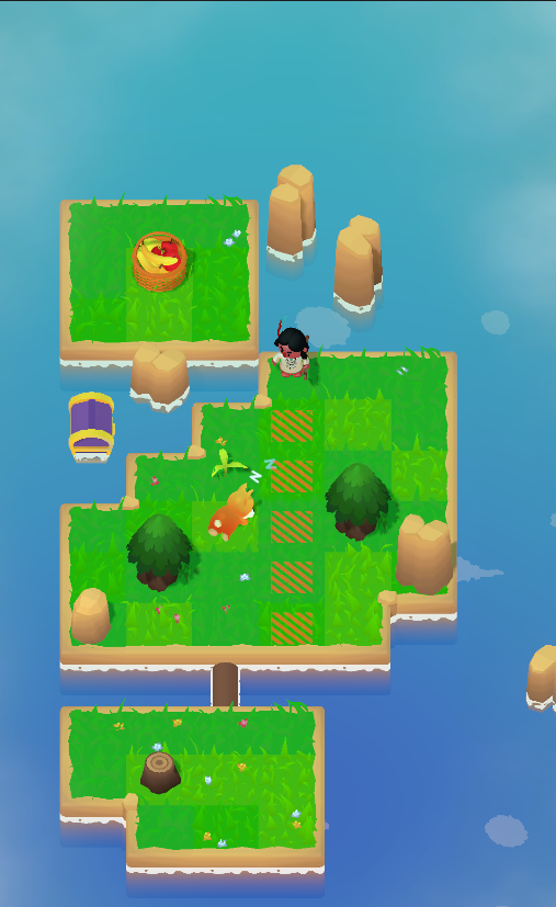 Push the Wood: Pet Island screenshot game