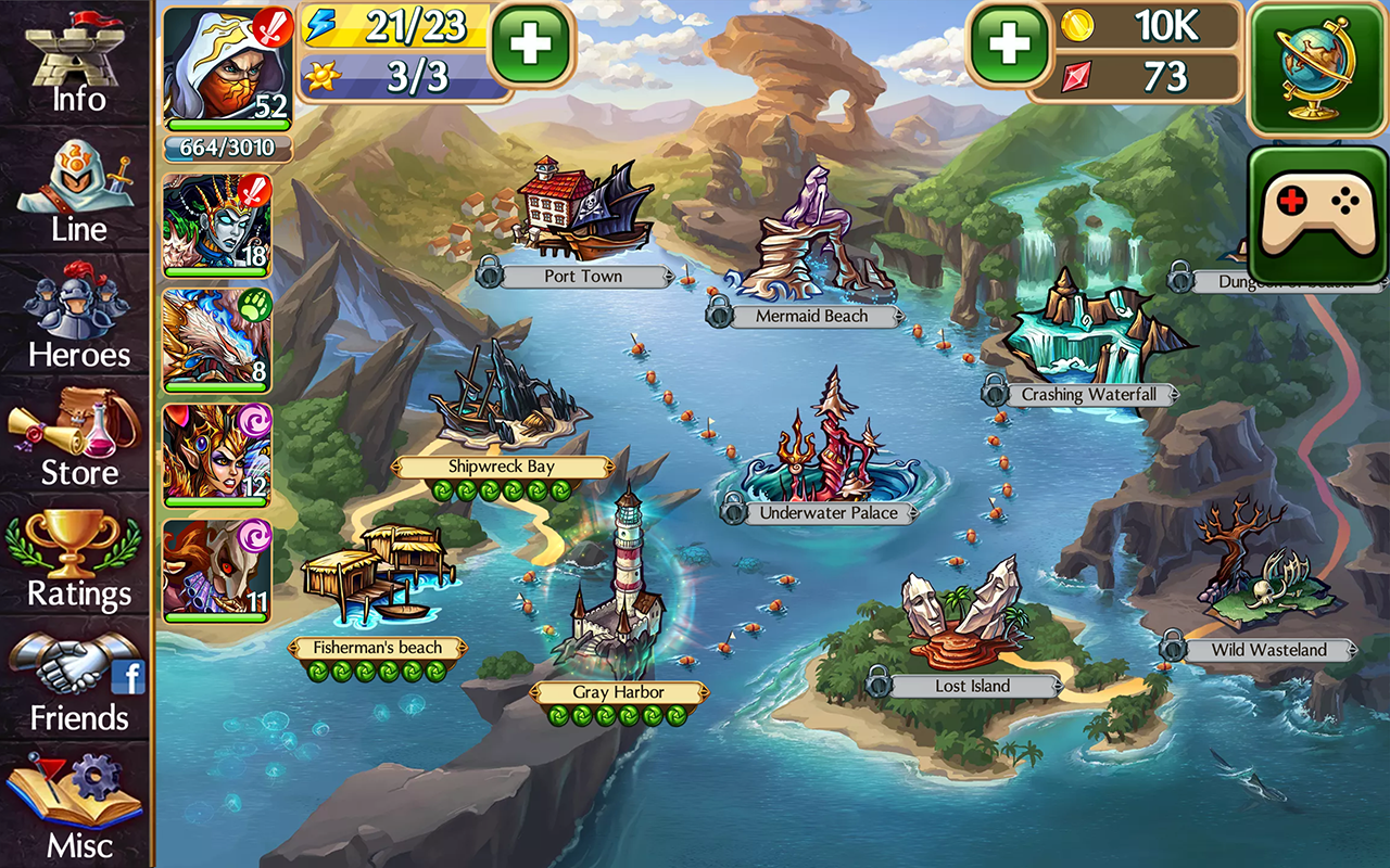 Cuplikan Layar Game Epic Forces