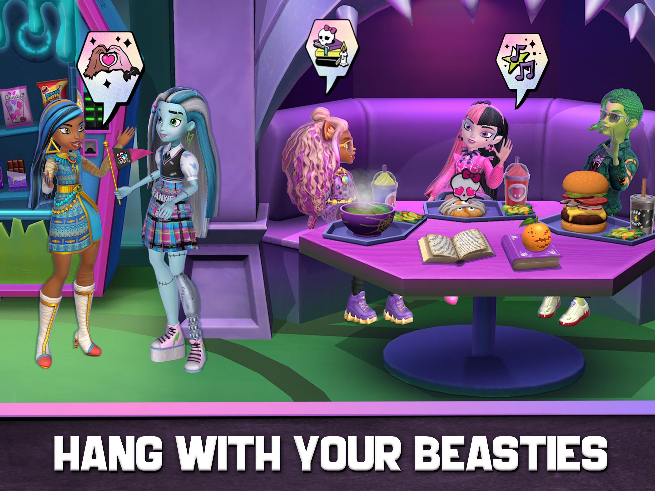 Monster High Fangtastic Life Game Screenshot