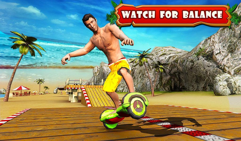 Hoverboard Stunts 2016 Game Screenshot