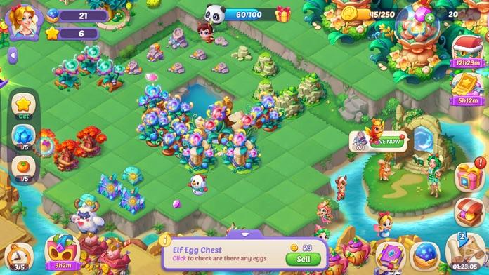 マージネバーランド ゲームのスクリーンショット