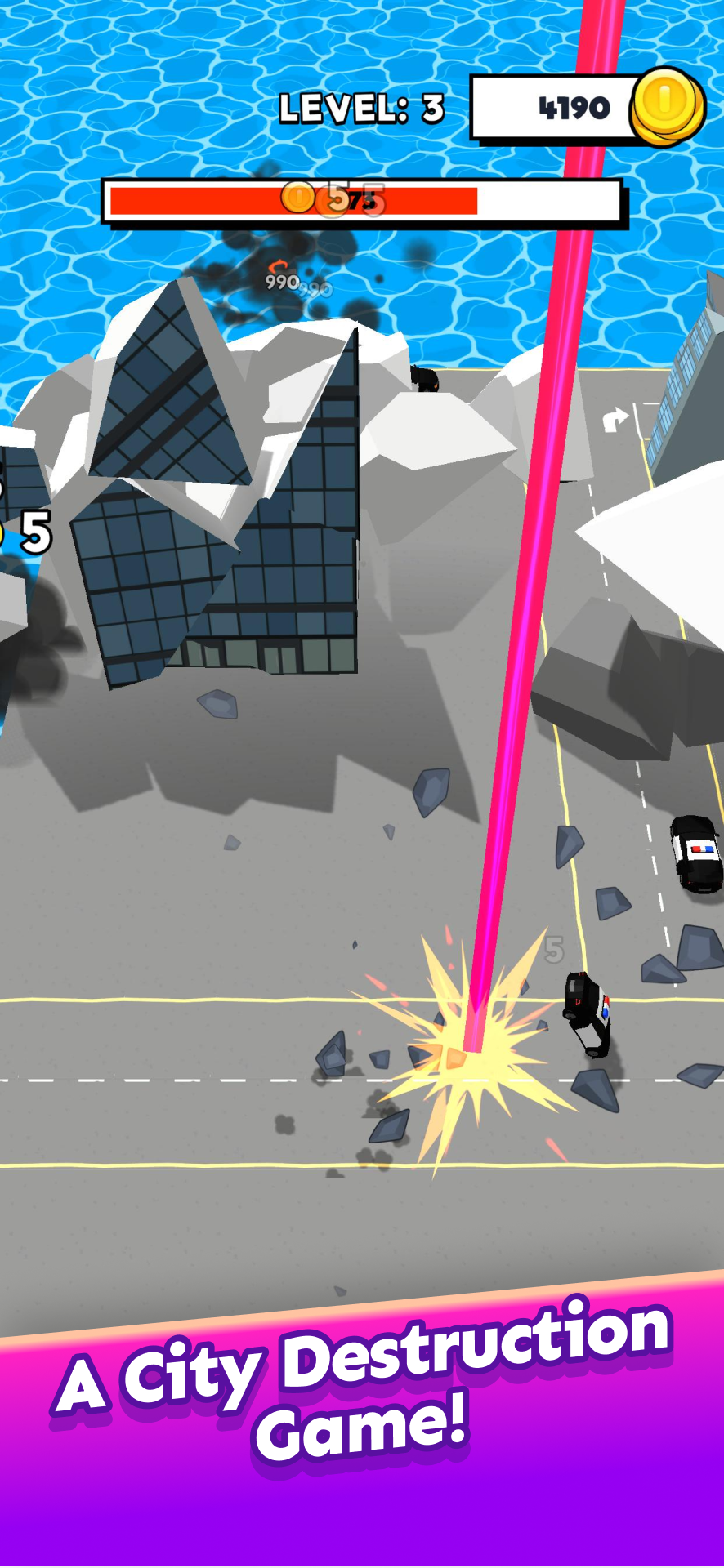 City destroyer Game Screenshot