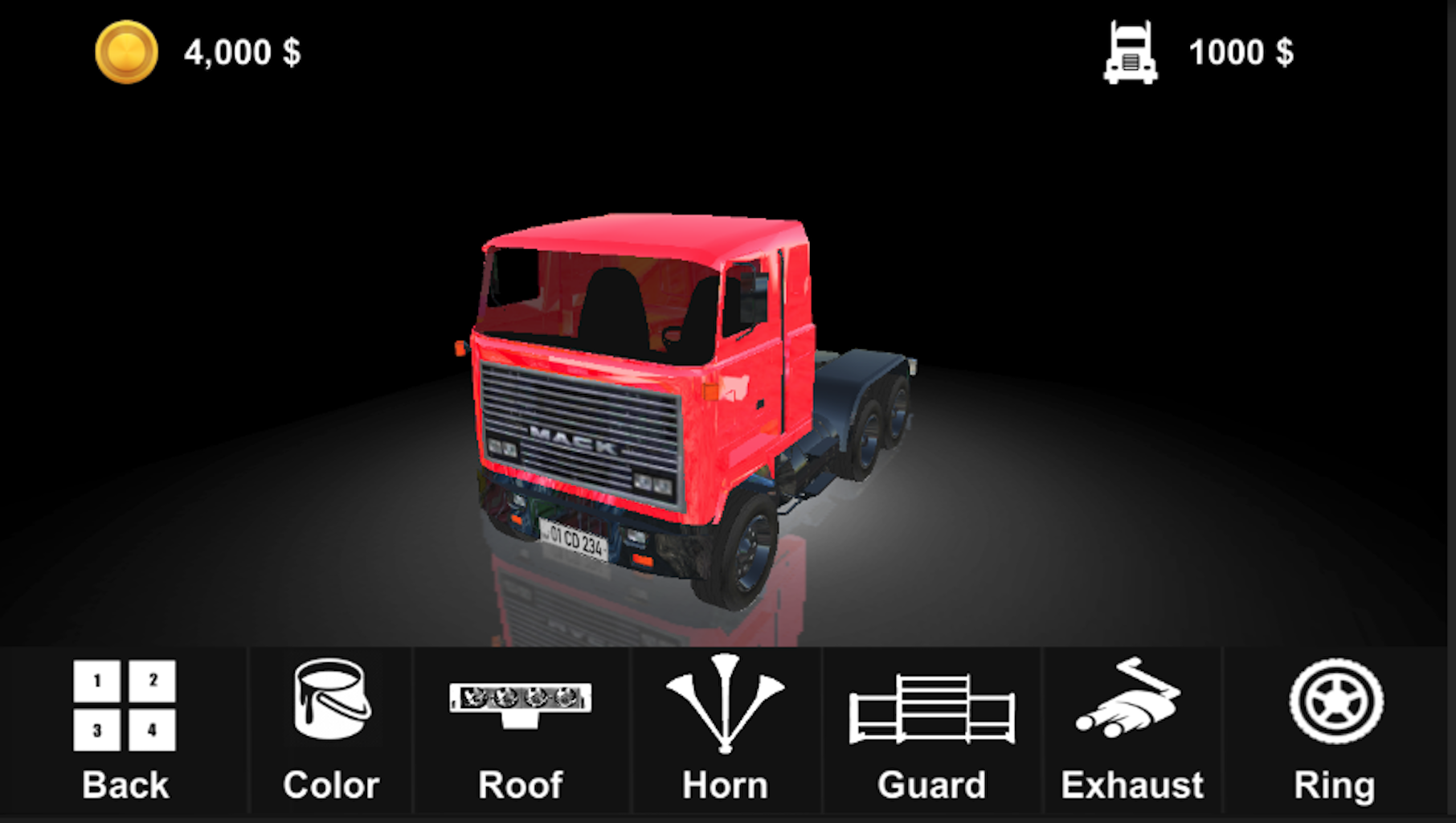Truck Parking Simulator Game Screenshot