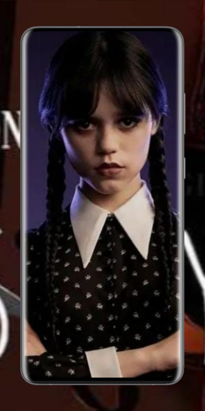 Cuplikan Layar Game Trivia Wednesday Addams
