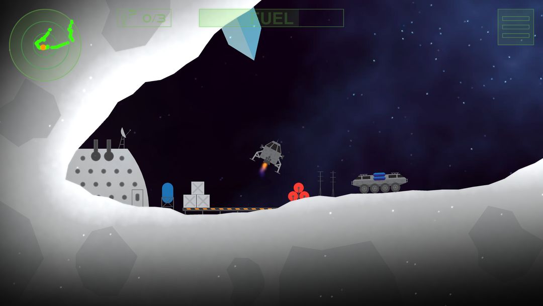 Lunar Rescue Mission: Spacefli screenshot game