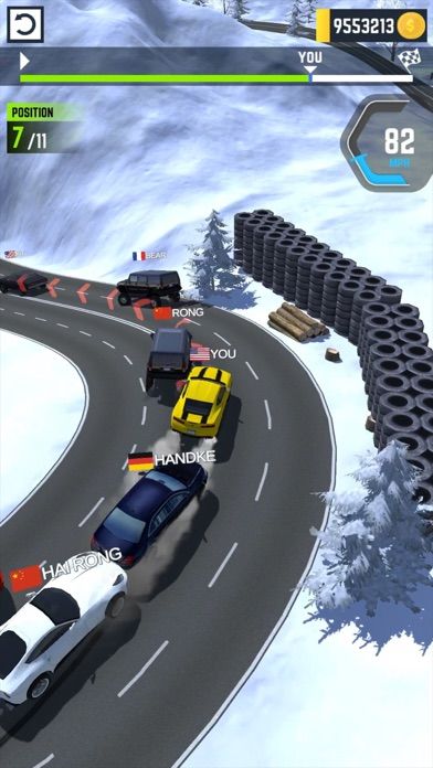 Screenshot of Turbo Tap Race