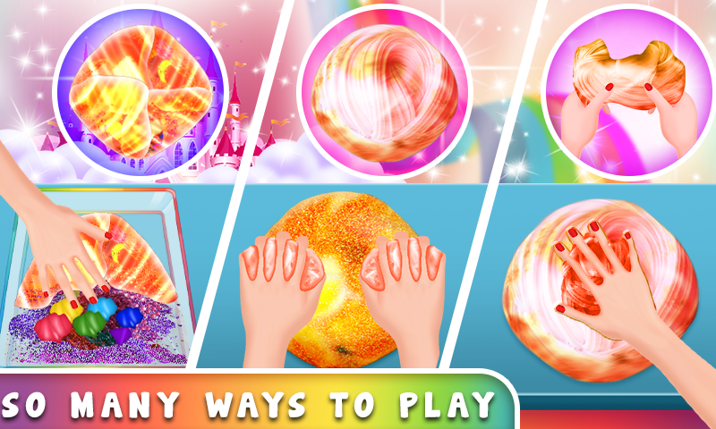 Makeup Slime Simulator Games Game Screenshot