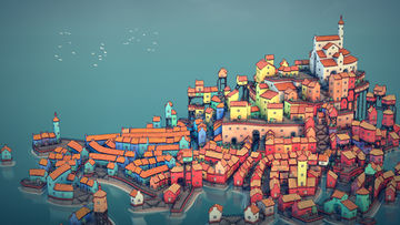 Townscaper Game Screenshot