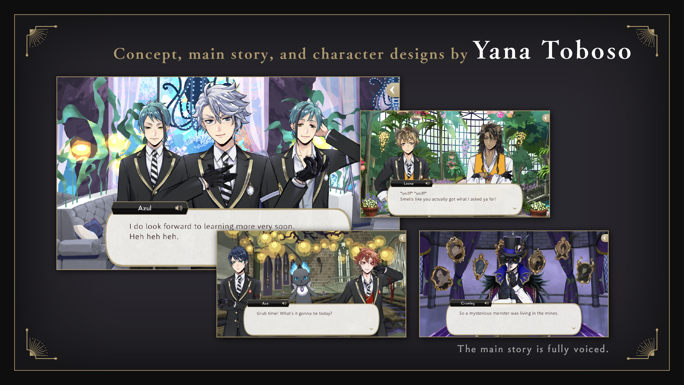 Disney Twisted-Wonderland Game Screenshot