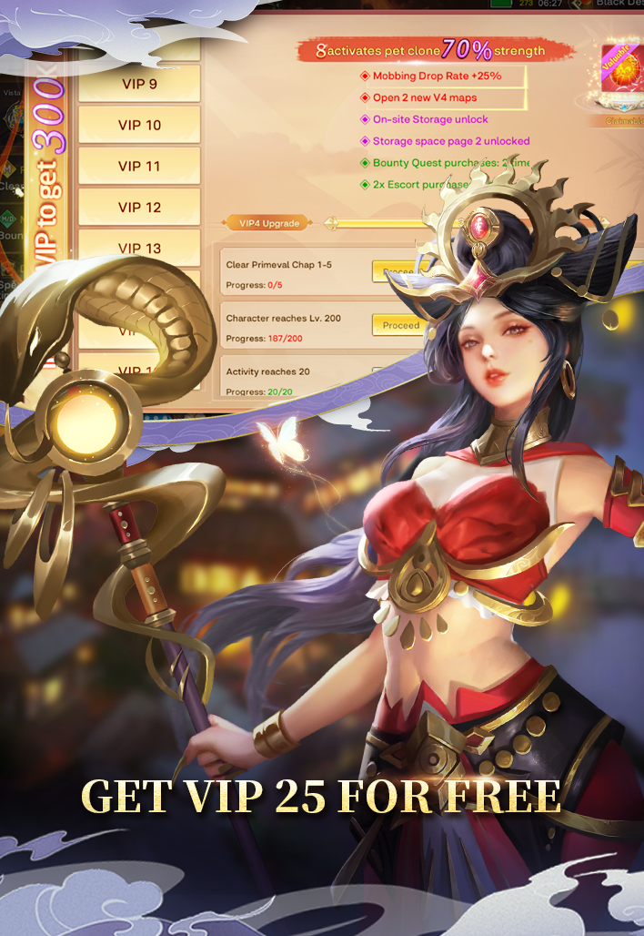 Oriental Dream RPG Game Screenshot
