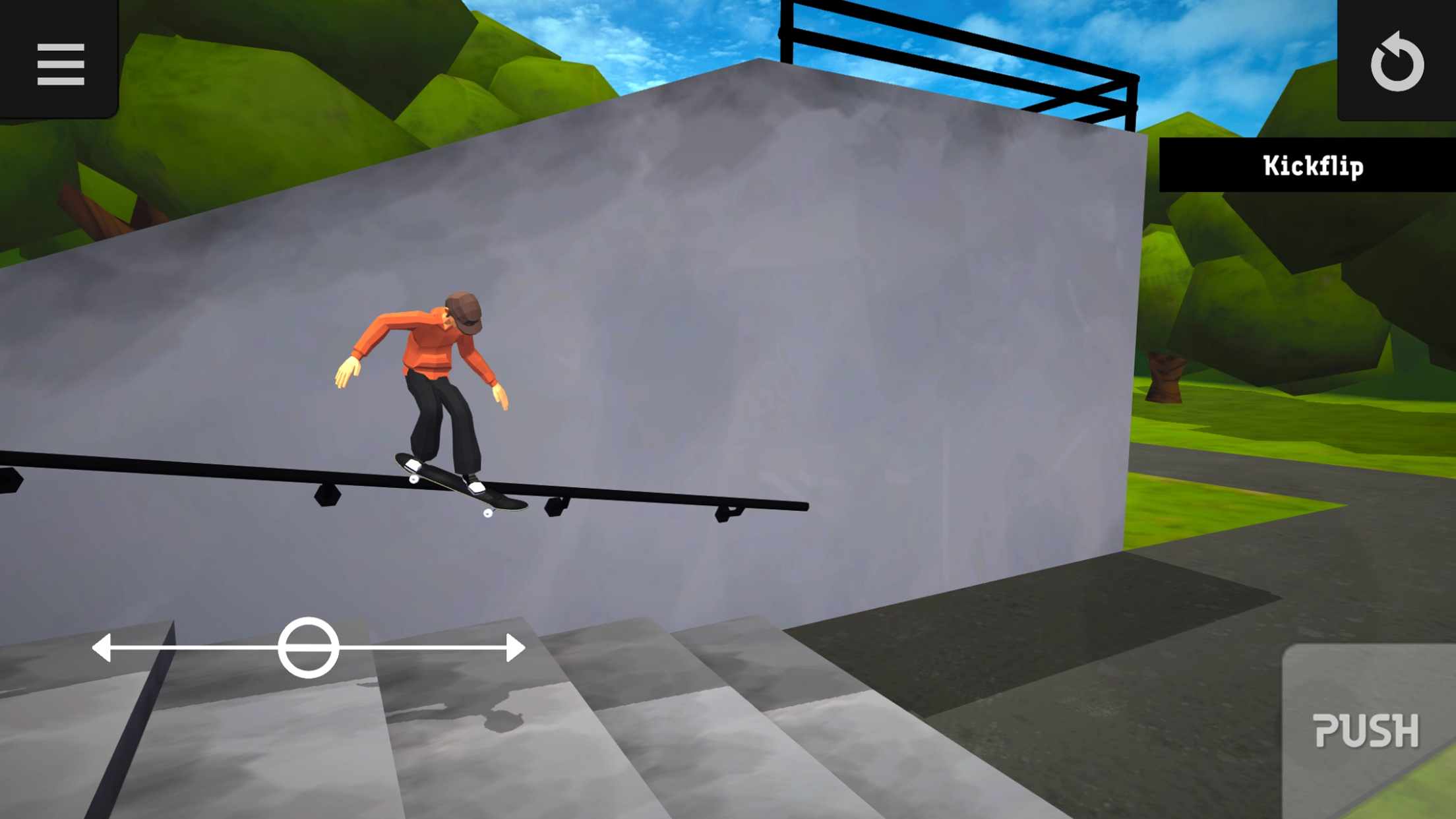 Skater Mobile Game Screenshot