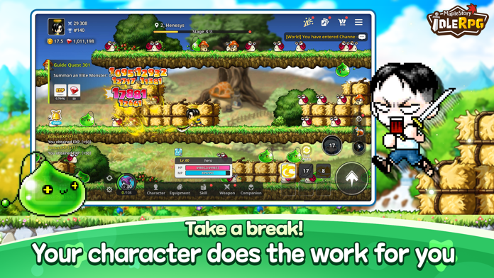 Banner of MapleStory : Idle RPG 