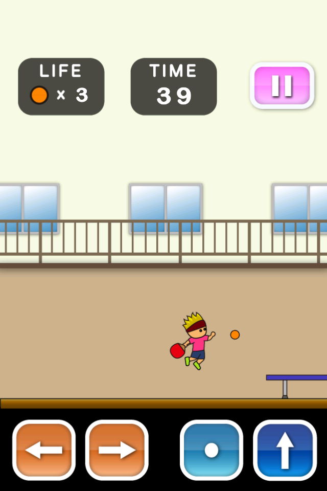 トニーくんの鬼ピンポン Game Screenshot