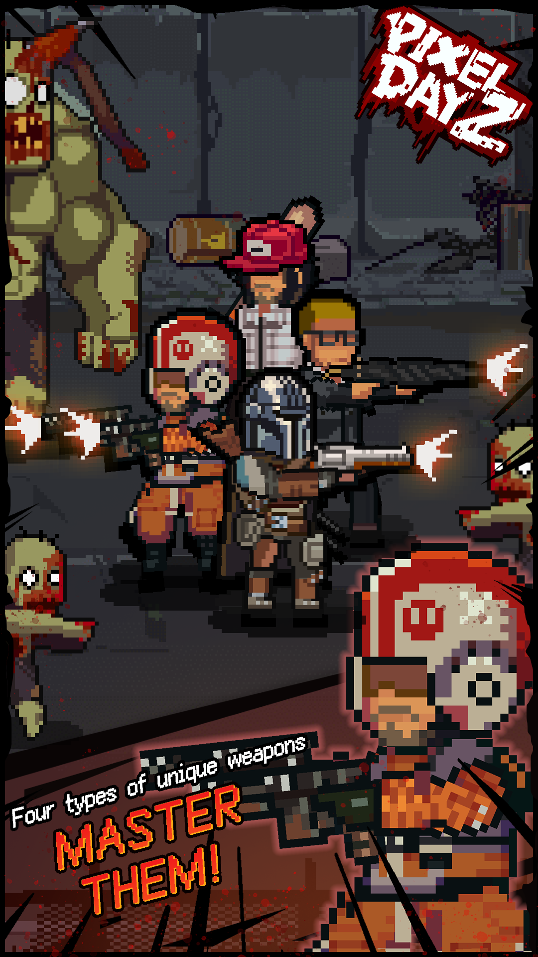 Pixel DayZ - idle RPG Game Screenshot