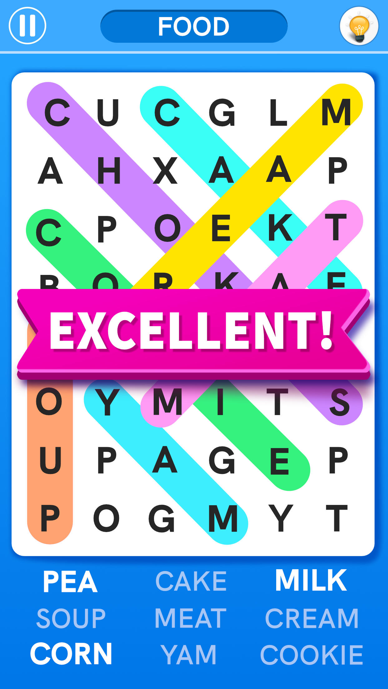 Word Search Games: Word Find Game Screenshot