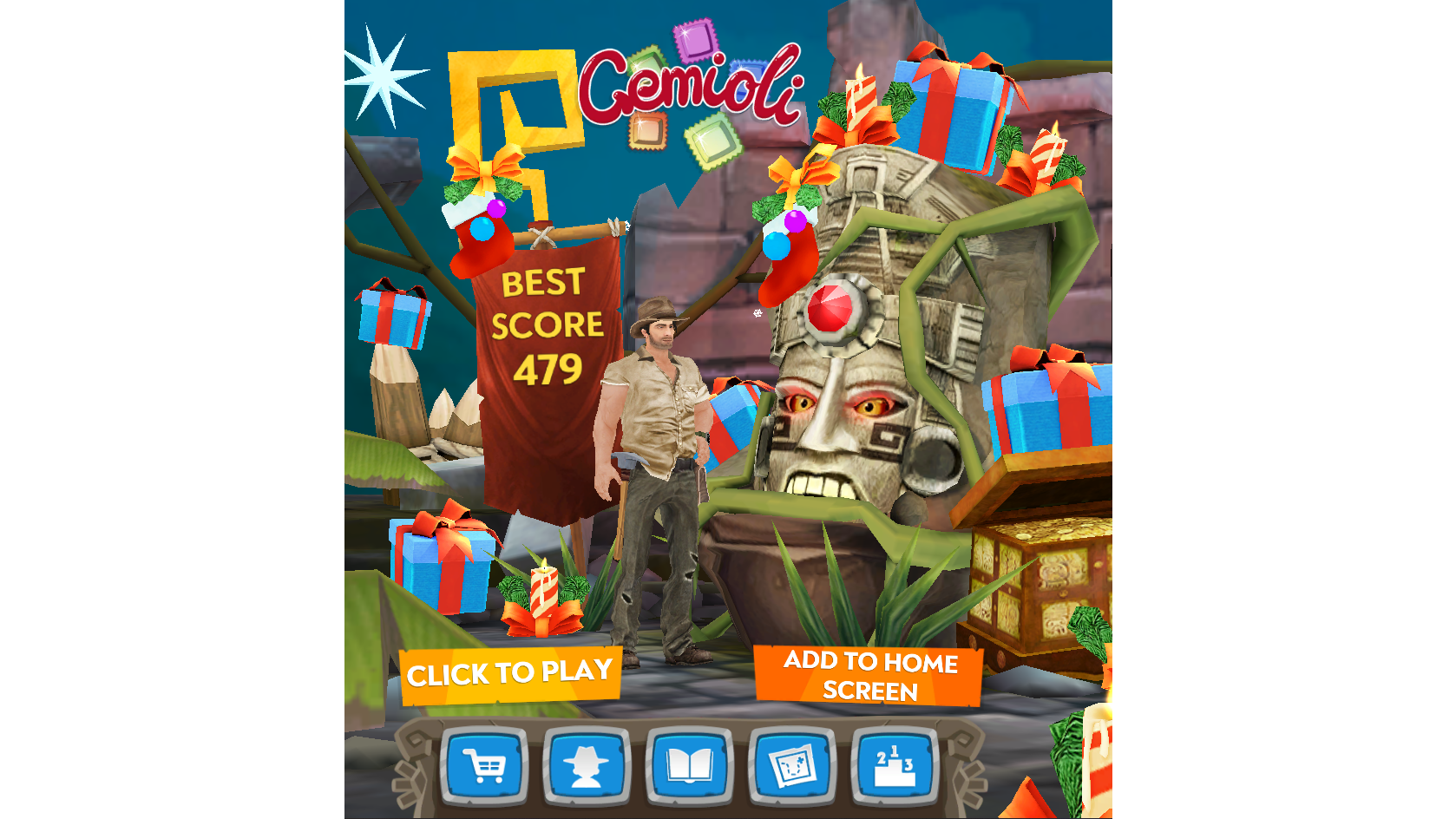 Screenshot of temple runner