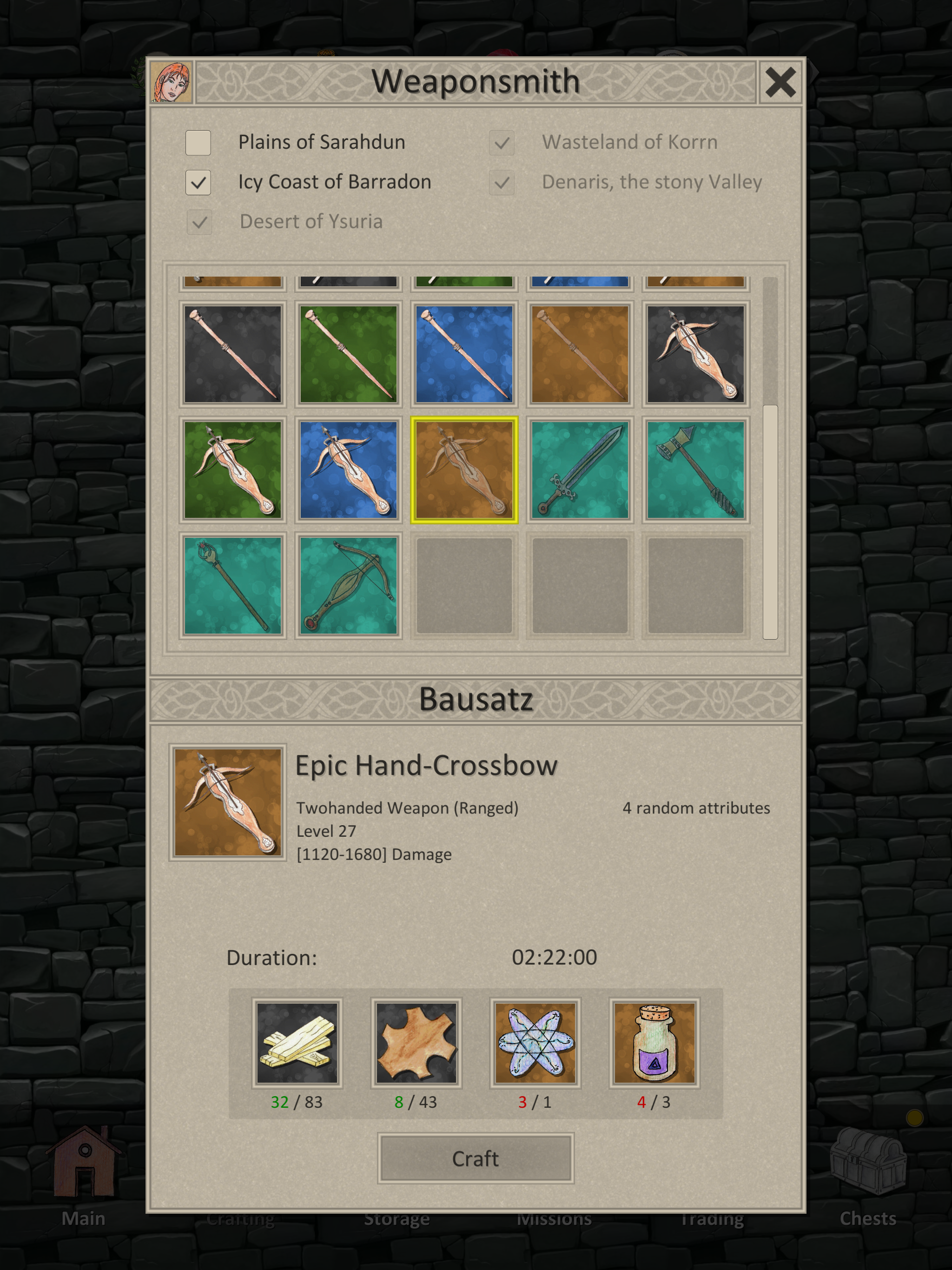 Heroes and Merchants RPG Game Screenshot