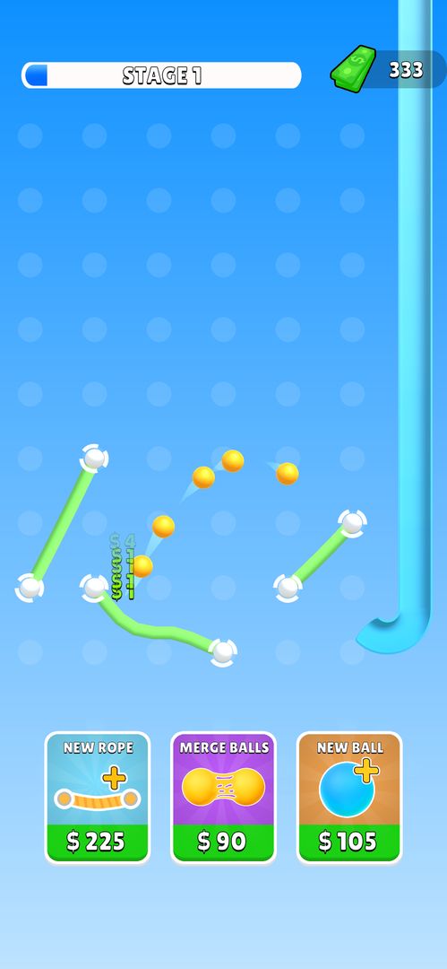 Screenshot of Balls'n Ropes