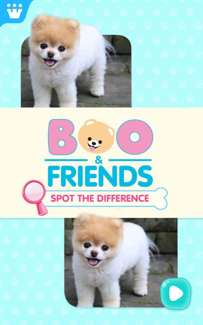 Boo & Friends Spot Differences Game Screenshot