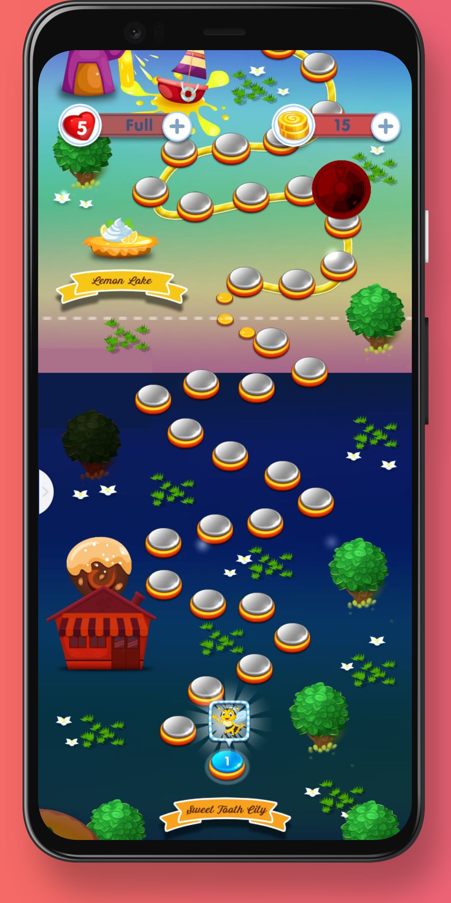 Скриншот игры Candy puzzle