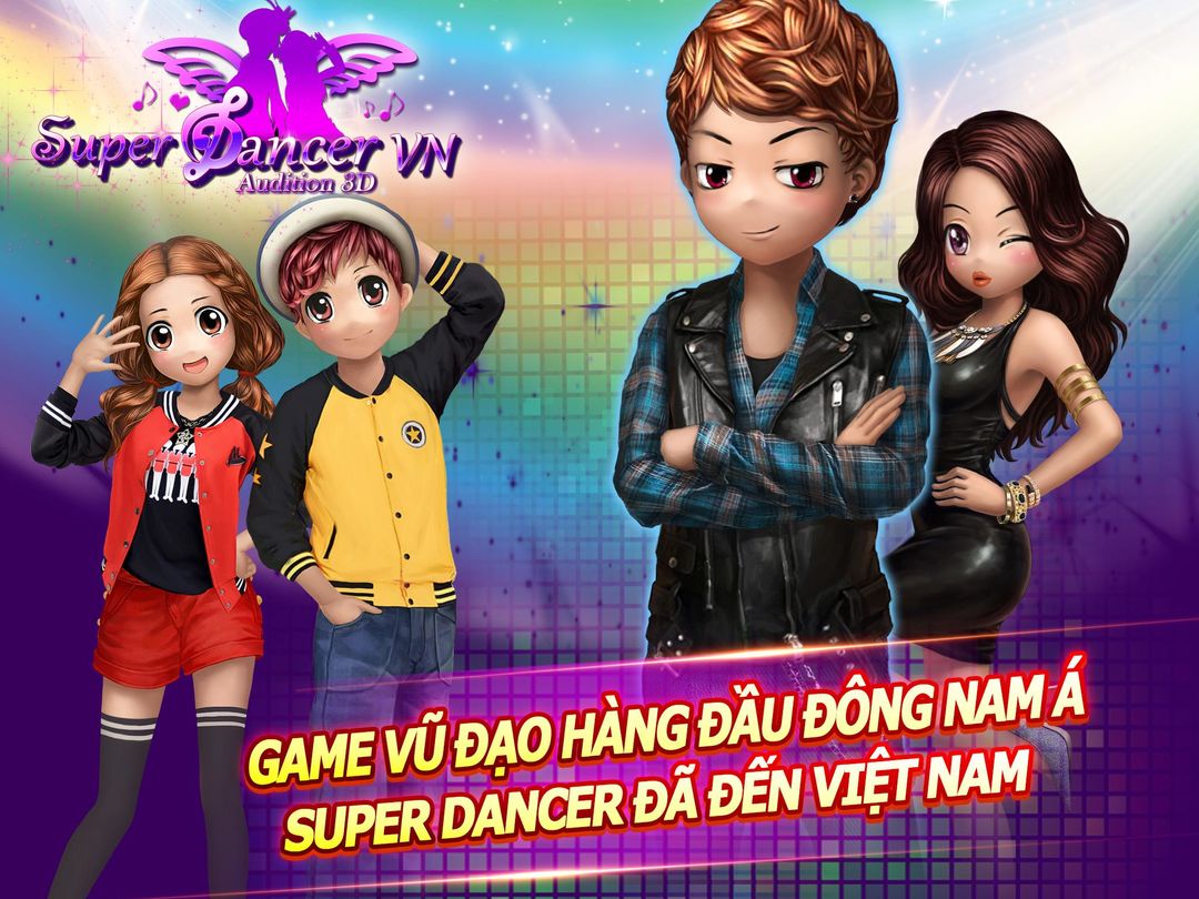 Super Dancer VN - AU Mobile 3D ภาพหน้าจอเกม