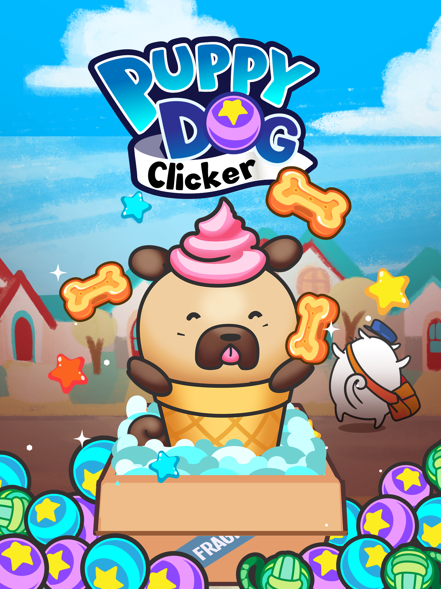 Puppy Dog Clicker: Puppy Game Game Screenshot