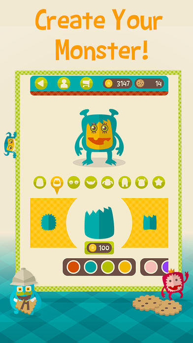 Word Monsters ภาพหน้าจอเกม