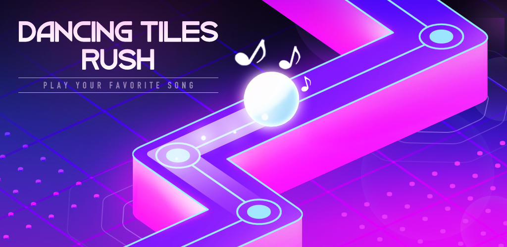 Banner of Dancing Tiles Rush: Magic Ball 