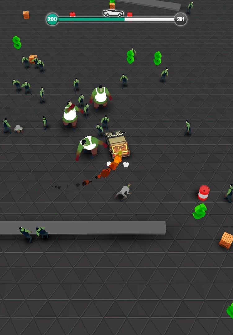 Traffic Slam Zombie Racing screenshot game
