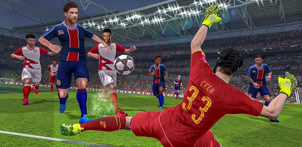 Banner of Football Games League Offline 