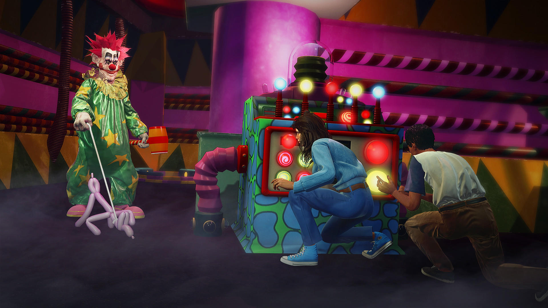 Screenshot of Killer Klowns from Outer Space: The Game