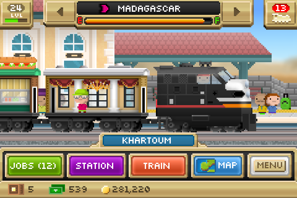 Pocket Trains - Enterprise Sim screenshot game