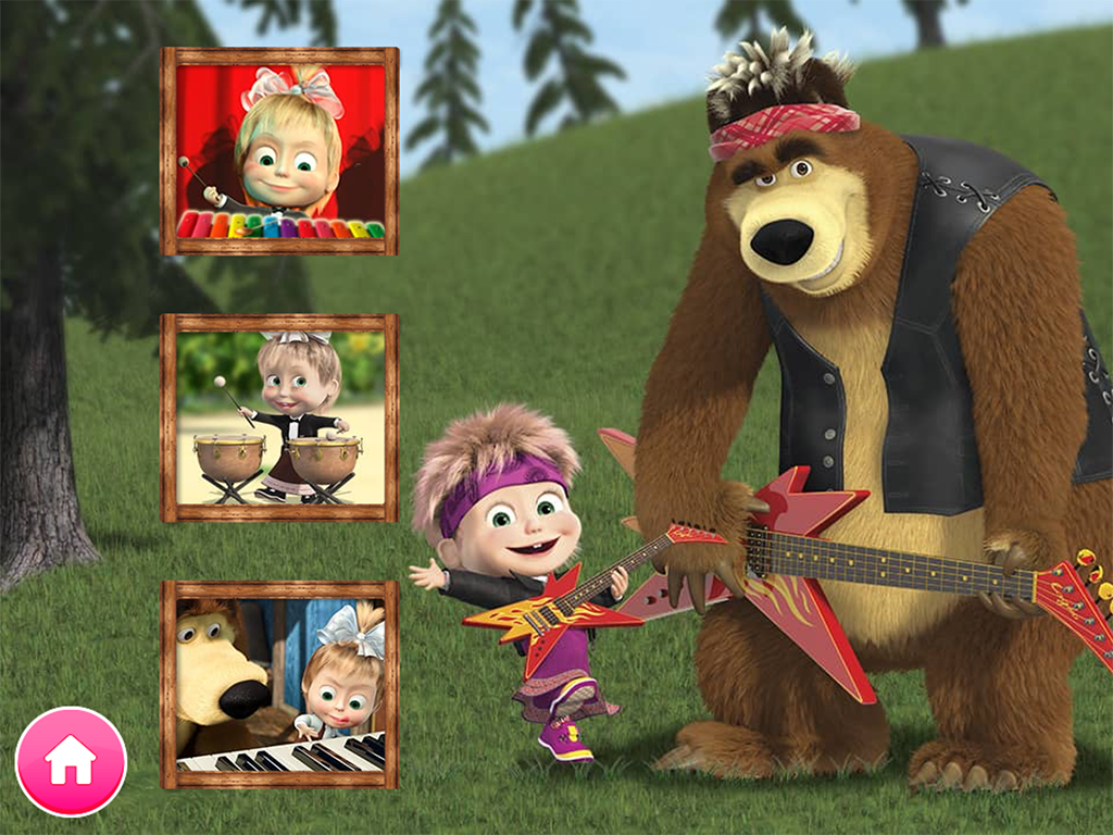 Screenshot of Masha and the Bear Educational