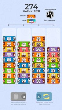 AuBlocks - Puzzle com Dogs ゲームのスクリーンショット