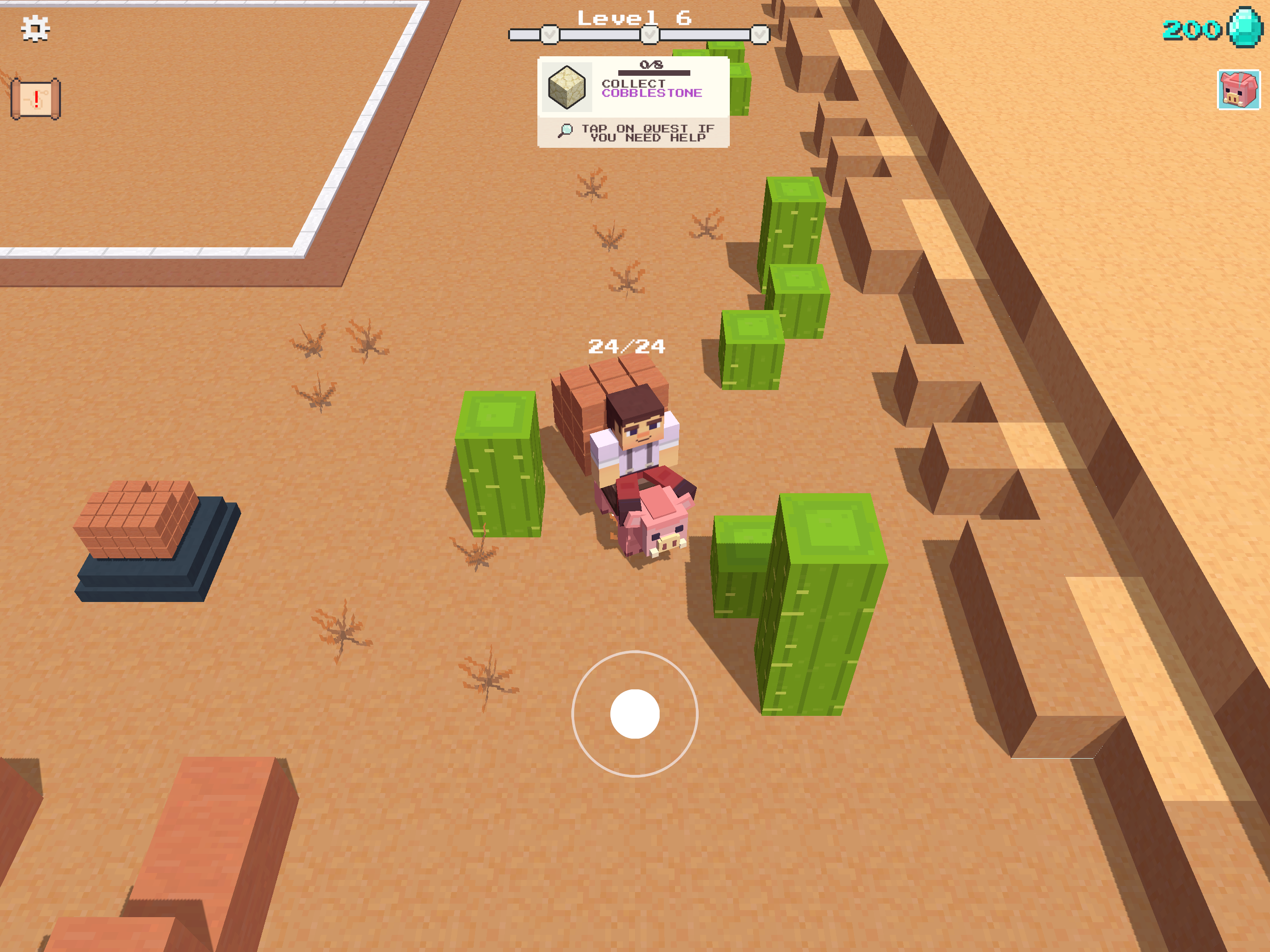 Screenshot of CubeCrafter