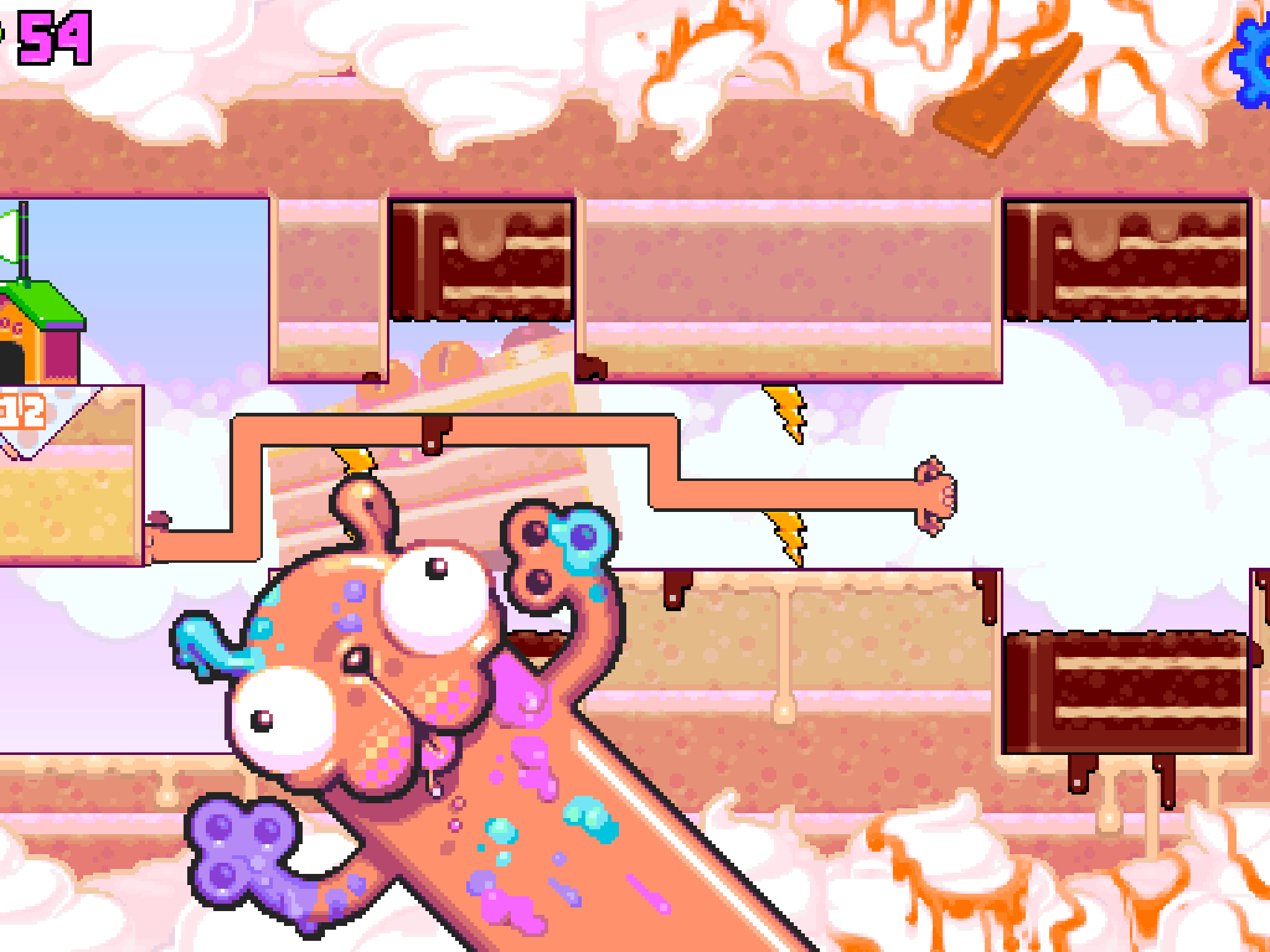 Silly Sausage: Doggy Dessert Game Screenshot