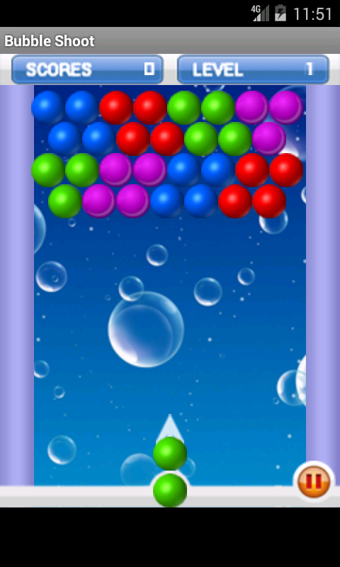Bubble Shoot Game Screenshot