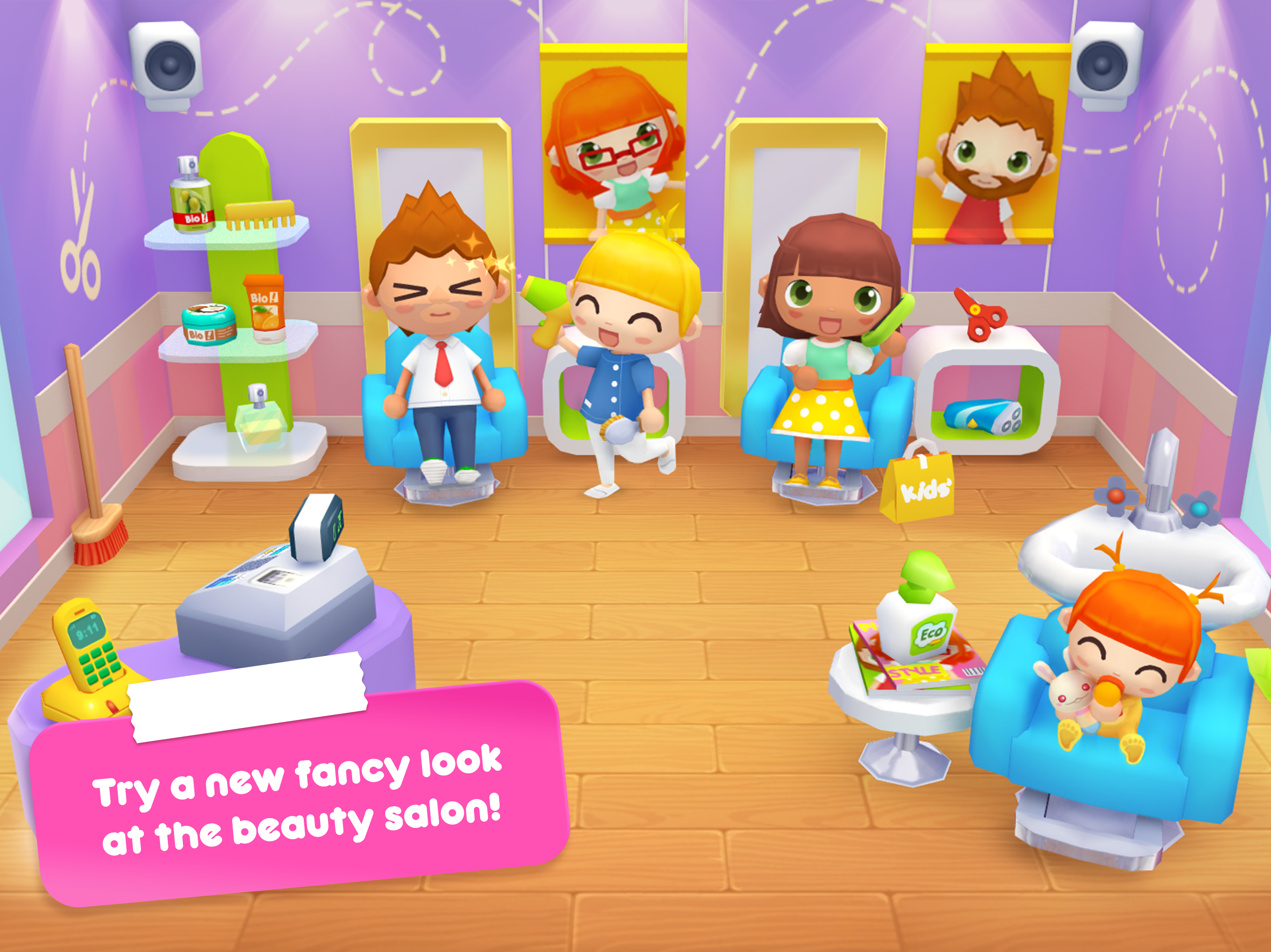 Daily Shopping Stories Game Screenshot