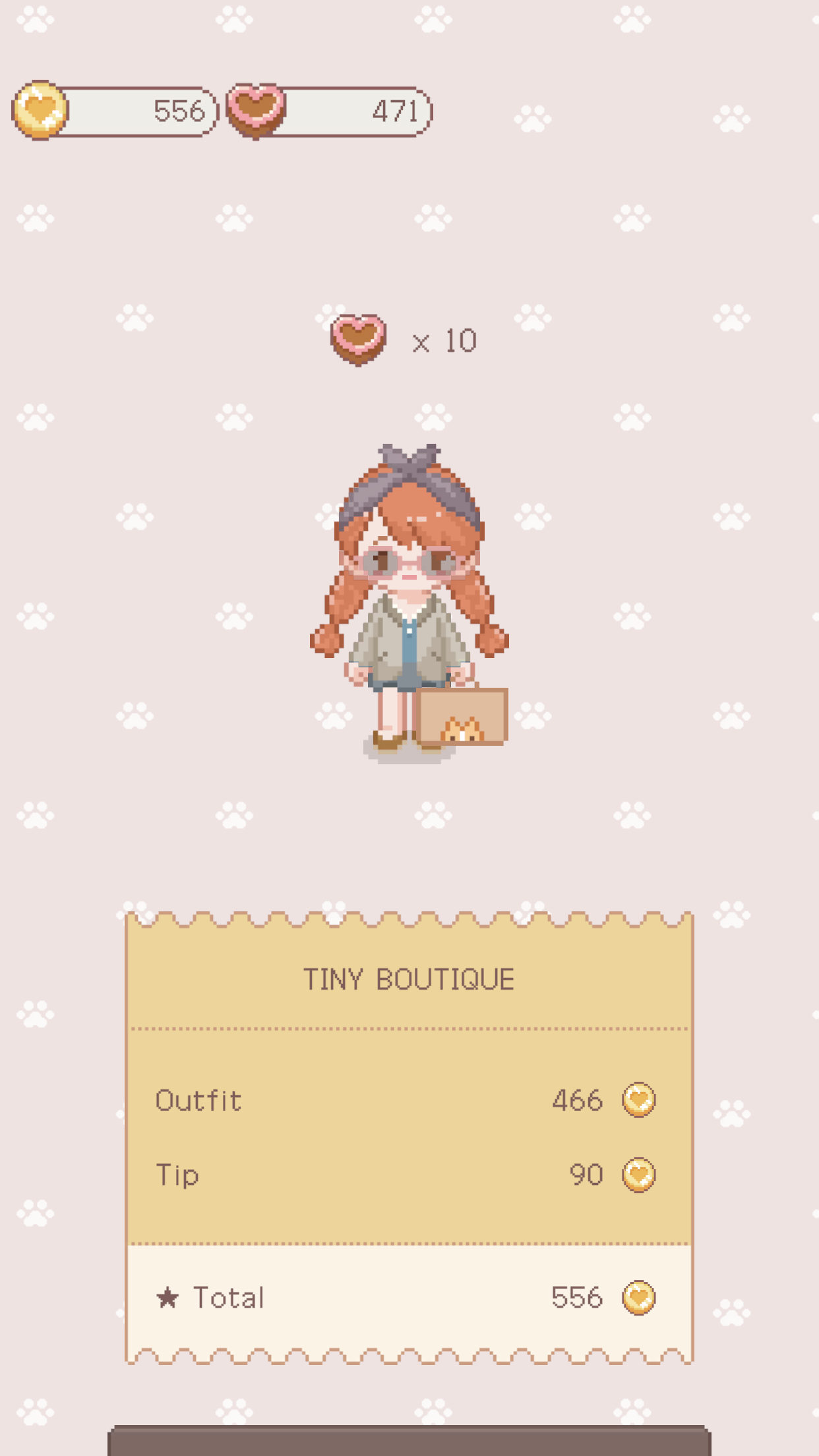 Screenshot of Tiny Boutique