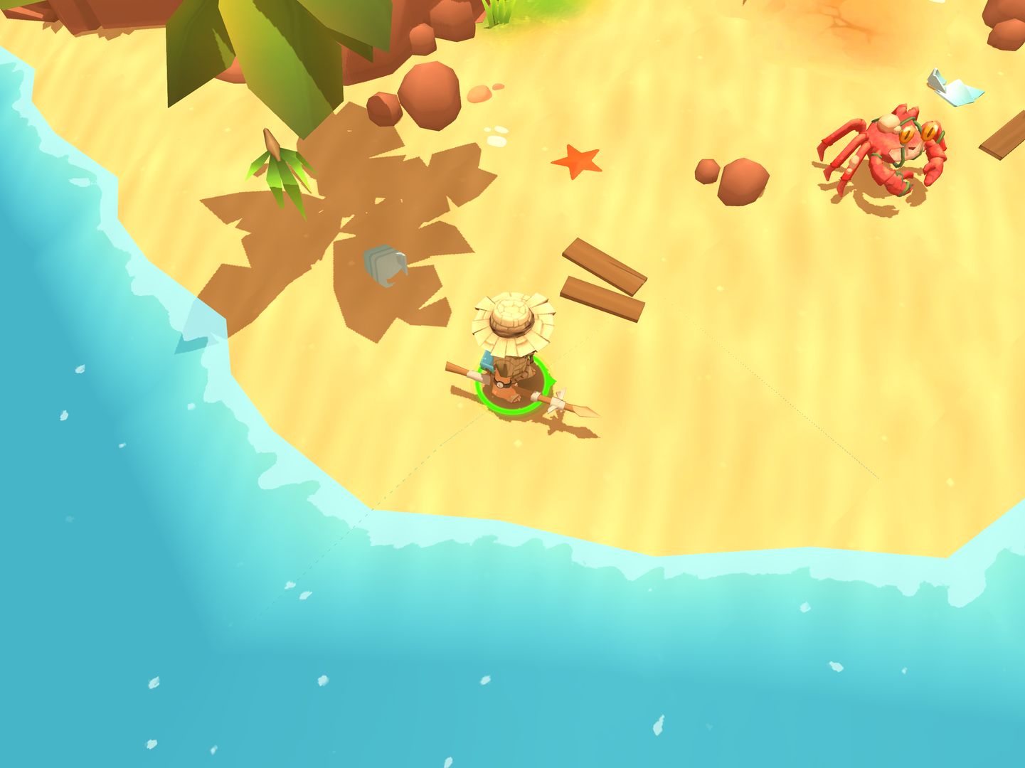 Screenshot of Epic Raft: Fighting Zombie Shark Survival Games