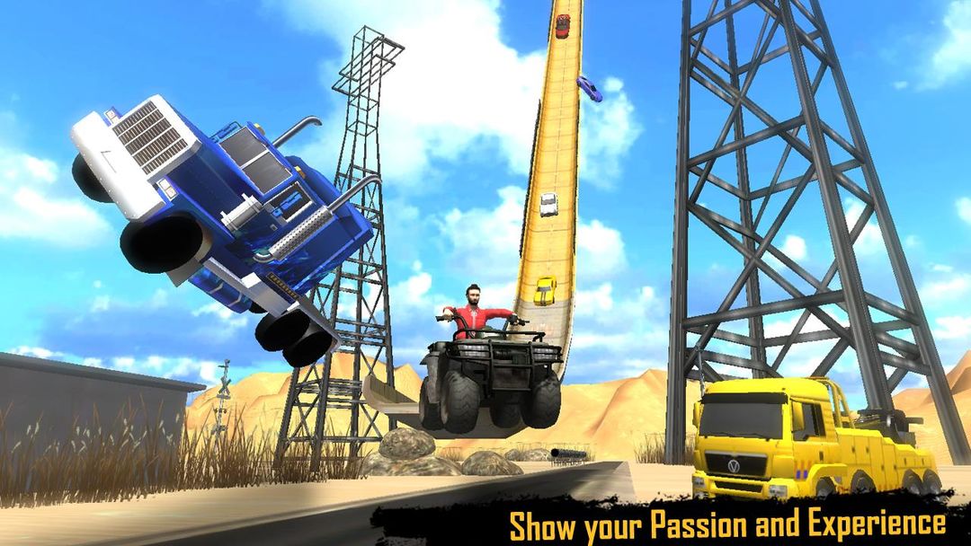Screenshot of Impossible Mega Ramp 3D