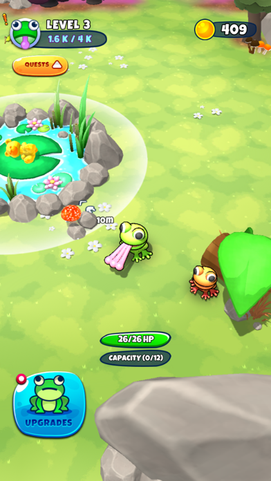 Supernatural Frog! Game Screenshot