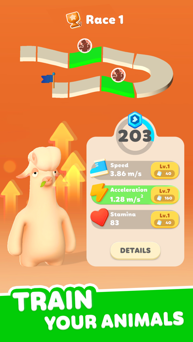 Animal GO: Racing Game Screenshot