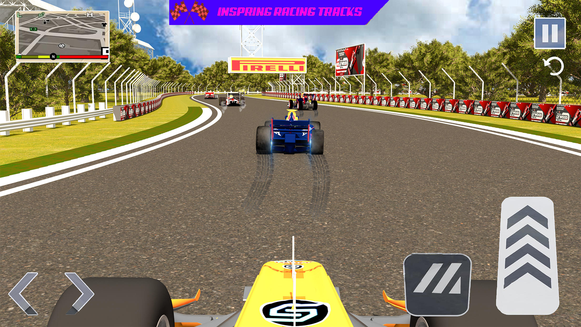 High Speed Formula Car Racing Game Screenshot