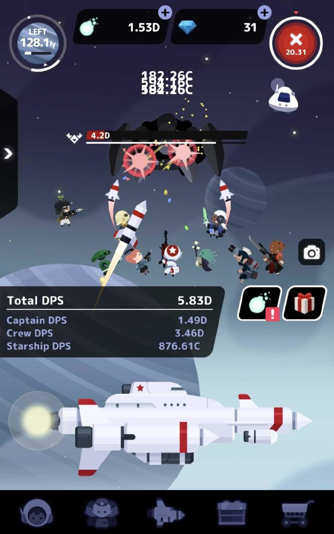 Tap! Captain Star screenshot game